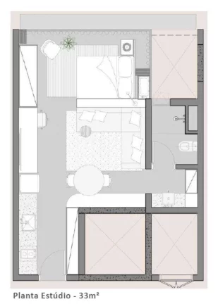 Imagem Comprar apartamento com 1 quarto em Vila Mariana São Paulo SP, apartment in São Paulo Brazil, apartamento de luxo em São Paulo SP, apartamento nobre
