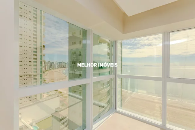 Imagem Apartamento frente mar com 4 dormitórios e uma vista maravilhosa de Balneário Camboriú - SC