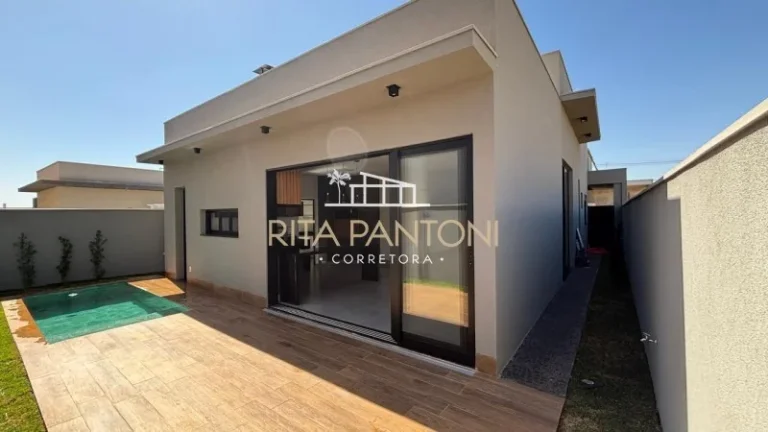 Imagem Casa Condominio - Ribeirão Preto - Condomínio Quinta dos Ventos - Região Sul