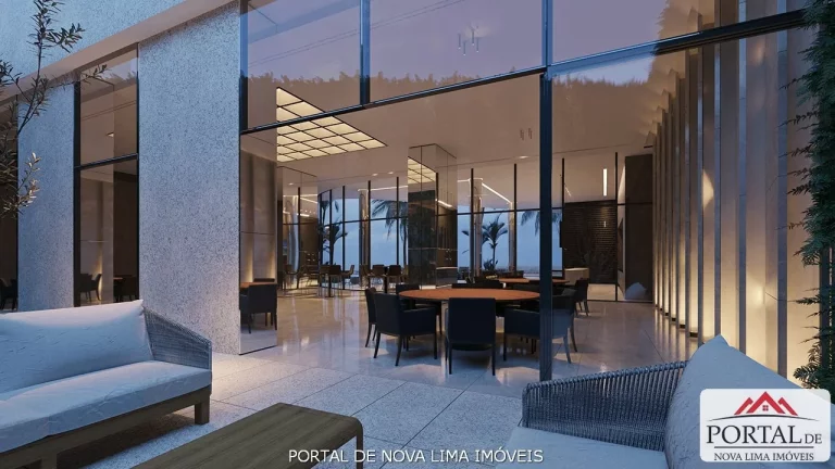 Imagem Apartamento de Luxo com 757 m², Garagem Privativa e Heliponto em Nova Lima ? Quatro Ventos
