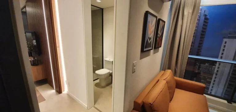 Imagem Apartamento para Locação em São Paulo, Pinheiros, 2 dormitórios, 1 banheiro, 1 vaga
