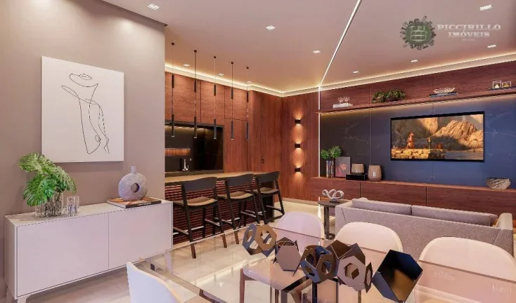 Imagem Apartamento com 2 dormitórios à venda, 72 m² por R$ 566.000,00 - Canto do Forte - Praia Grande/SP