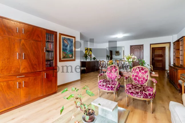 Imagem Apartamento em Higienópolis com 3 quartos (1 suite) e 1 vaga, 155 m2