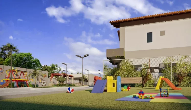 Imagem ÚLTIMAS UNIDADES: casa duplex em construção, 2 dormitórios à venda por R$ 173.000,00 - Condomínio PINHEIRO PARK - Santo Antônio - Teresina/PI