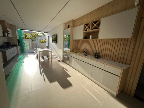 Imagem Casa térrea condomínio Três Marias Varanda gourmet e Piscina 3 Suítes