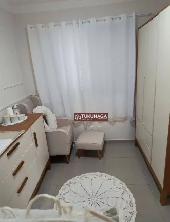 Imagem Apartamento com 2 quartos à venda, 49 m² por R$ 245.000 - Jardim Guilhermino - Guarulhos/SP