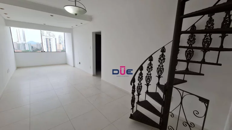 Imagem Cobertura 3 Quartos, 1 Suíte, 1 Vaga - Ponta da Praia - Santos/SP
