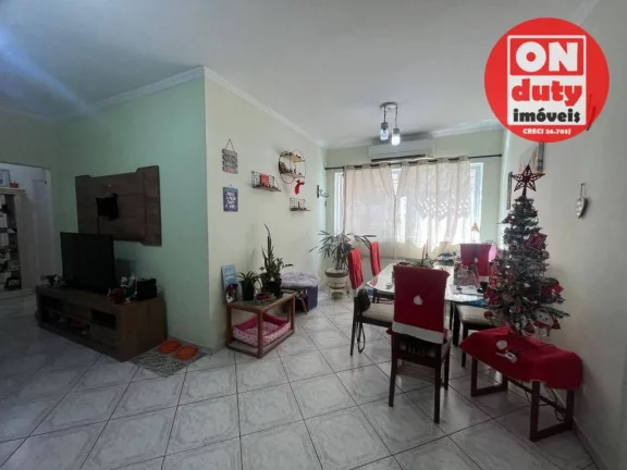 Imagem Apartamento à venda, 118 m² por R$ 690.000 - Ponta da Praia - Santos/SP