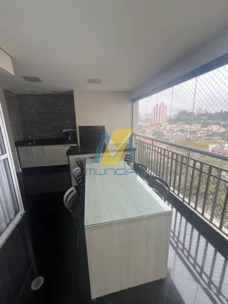 Imagem alto padrão , com acabamento de granito nas áreas frias . Elevador social privativo Dispensa na ga...