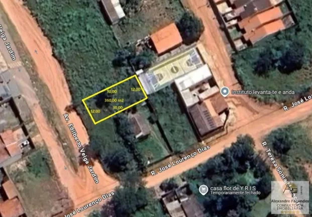 Imagem Lote para Venda em Aparecida de Goiânia, Rosa dos Ventos