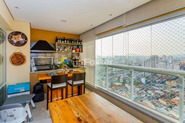 Imagem Apartamento Vila Romana - 89M², 3 Dorms, 1 Suíte, 3 Vagas Fixas, Varanda Gourmet, Ar Condicionado, Mobiliado.