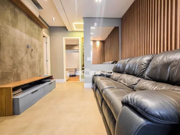 Imagem Apartamento Pé na areia à Venda no Edifício Blue Waves, com 3 dormitórios 1 suíte 87m² - Riviera de São Lourenço - Bertioga SP
