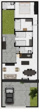 Imagem Casa térrea 3 dormitórios (1suíte), 2 vagas, Jacareí