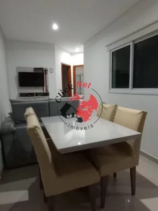 Imagem Apto Novo Com 37m² de área útil, com 2 dormitórios,quintal , 1 vaga ,Bairro Jd. Las Vegas em Santo André.