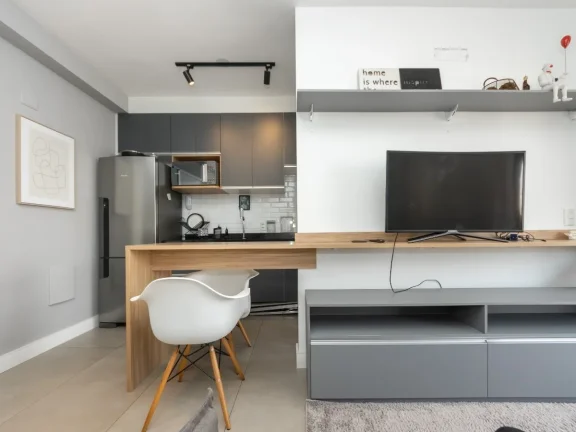 Imagem Apartamento Vila Mariana - 46M², 1 Dorm, 1 Suíte, 1 Vaga Determinada, Varanda, Academia, Piscina.