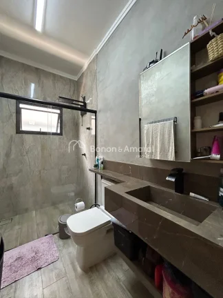 Imagem Casa nova no Condomínio Aurora em Paulínia em terreno de trezentos metros com três quartos sendo ...