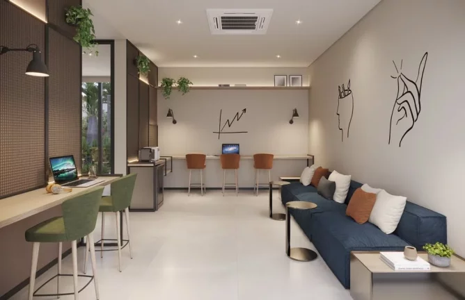 Imagem Oportunidade única: Apartamento à venda em Vila Clementino, São Paulo-SP! 1 quarto, 1 banheiro, 25m² - Condomínio Hi Vila Clementino.