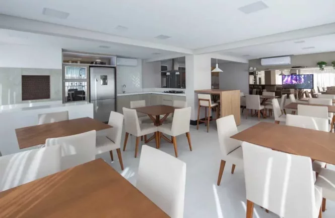 Imagem Apartamento mobiliado com 3 dormitórios sendo 1 suíte e 2 vagas no Bairro São João em Itajaí