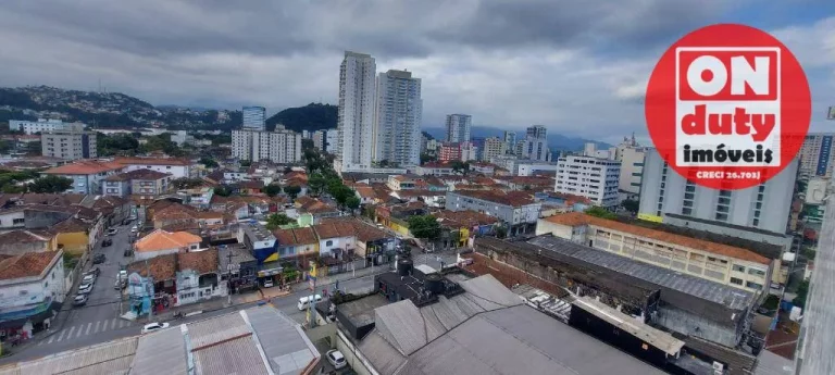 Imagem Apartamento à venda, 74 m² por R$ 650.000 - Campo Grande - Santos/SP