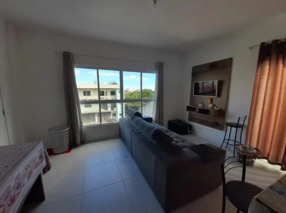 Imagem Apartamento com 1 suíte mas 1 dormitório no bairro Gravatá de Navegantes com churrasqueira a carvão e terraço a venda com Adriano Carpes Imóveis.