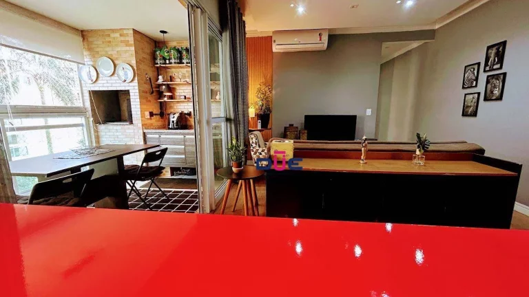Imagem Apartamento com 2 dormitórios à venda, 78 m² por R$ 850.000 - Ponta da Praia - Santos/SP