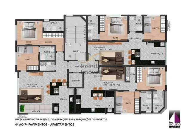Imagem EDIFICIO BAHIA LOURDES - Apartamento à venda no bairro Lourdes - Belo Horizonte/MG