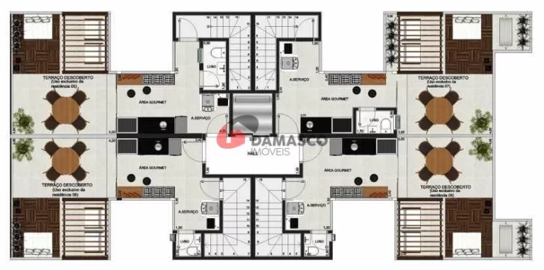 Imagem Cobertura à venda 2 Quartos, 1 Vaga, Vila Bela Vista, Santo André - SP