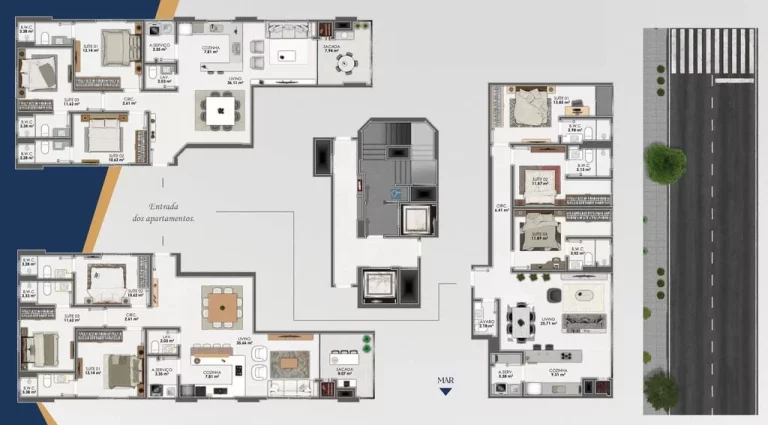 Imagem Solare Residence - Apartamento à venda no bairro Perequê - Porto Belo/SC