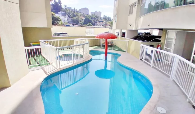 Imagem AQUA PARK (FREGUESIA) COBERTURA DUPLEX 145m2 PISCINA CHURRASQ. 4QTS(1ST)
