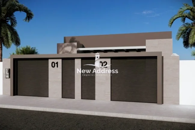 Imagem Casa nova com 2 quartos, suíte e ambiente integrado, em construção com entrega prevista para março