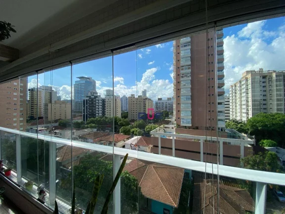 Imagem Apartamento com 3 dormitórios à venda, 136 m² por R$ 1.680.000,00 - Gonzaga - Santos/SP