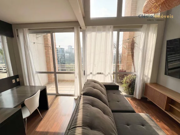 Imagem Duplex 1 Quarto | 2 Vagas | Varanda | 65m² Útil | Berrini - SP