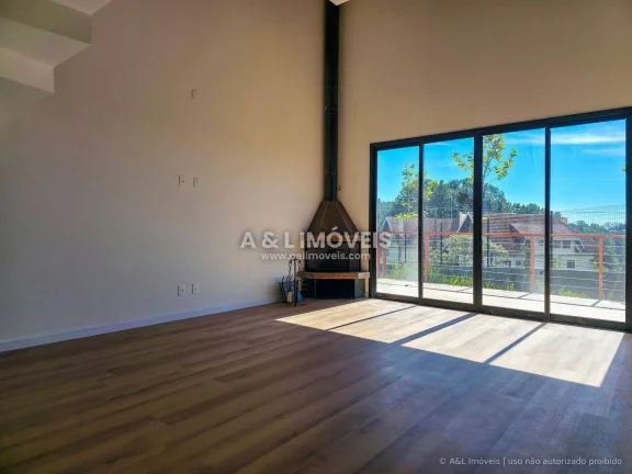 Imagem Residência 4 Suítes Nova com Vista Panorâmica em Condomínio Fechado Capivar