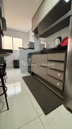 Imagem Apartamento à venda no Residencial Calegaris, em Paulínia, com incidência solar da manhã, locali...