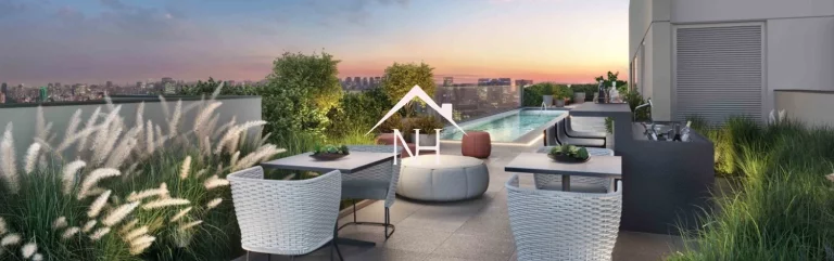 Imagem Studio de 19m ao lado do Parque Ibirapuera, Piscina, Lounge ,Lavanderia , Lounge rooftop Bar, Lobby, Bicicletário, Delivery space, Fitness