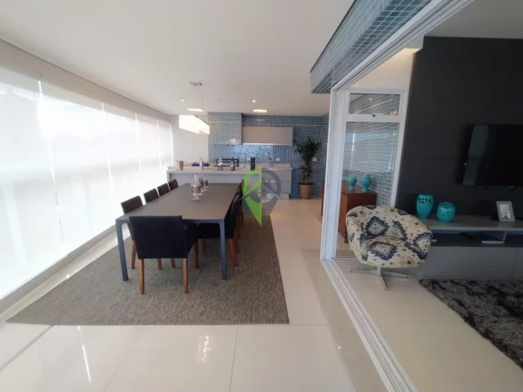Imagem Apartamento com 4 dormitórios à venda, 255 m² - Aparecida - Santos/SP