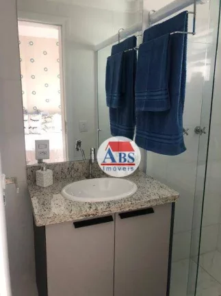 Imagem Maravilhoso Apartamento com 3 Dormitórios/Suítes à 50m do Mar, 139m² por R$ 999.000 - Vila Guilhermina - Praia Grande/SP