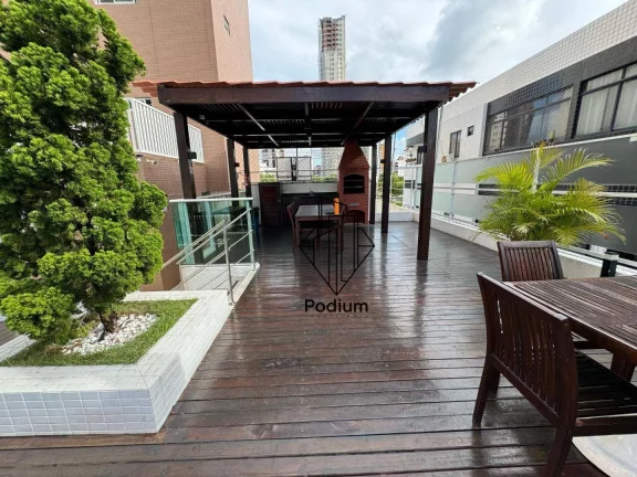 Imagem Apartamento com projetados varanda/sacada nas proximidades do Bessa shopping e a 570m da praia do Bessa/Jardim Oceania -AP2779.