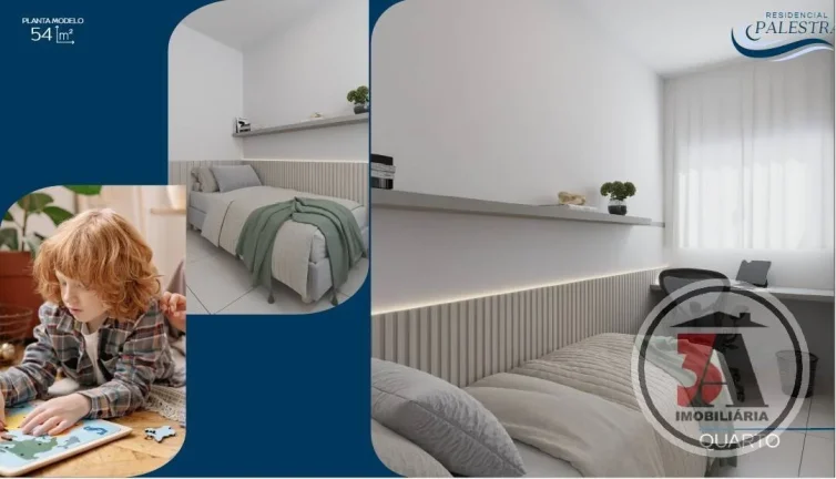 Imagem Residencial Palestra apto. 54m2 e 64m2