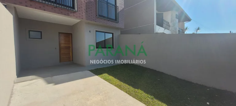 Imagem Sobrado novo, de frente para rua a venda, 92 m², c