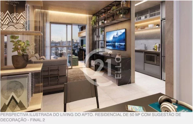 Imagem Apartamento com 1 dormitório à venda, 51 m² por R$ 820.000,00 - Vila Clementino - São Paulo/SP