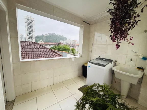 Imagem Apartamento à venda com 3 dormitórios na Pompéia, em Santos