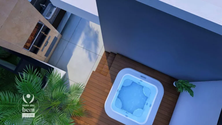 Imagem Sobrado com 3 Quartos, 1 Suites, 1 Demi-suíte Churrasqueira, Hidromassagem à venda, 123 m² por R$ 1.297.143 - Mercês - Curitiba/PR