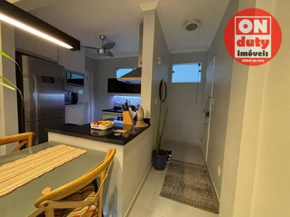 Imagem QUADRA DA PRAIA Apartamento com 1 dormitório à venda, 59 m² - Boqueirão - Santos/SP