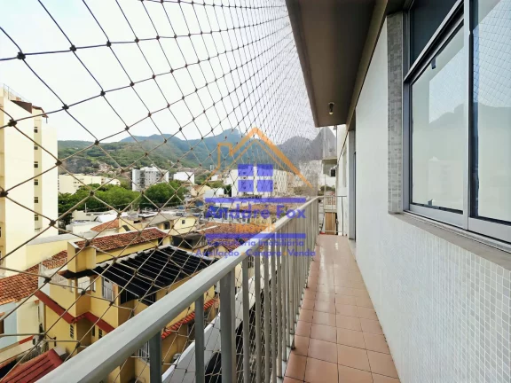 Imagem Apartamento com varanda, 2 Quartos, Dependências, 1 vaga, Total Infra e Port. 24 hs, 75m², à venda, por R$ 380.000 - Grajaú.