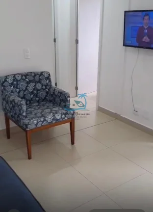 Imagem Apartamento a venda com 2 dormitórios e varanda gourmet no centro de Ubatuba.