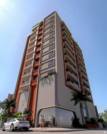 Imagem Apartamento com 2 dormitórios à venda sendo 1 suíte, 81.5 m² por - R$ 821.984,72 - Gravatá - Navegantes/SC