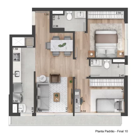 Imagem Apartamento à venda no bairro Praia de Belas - Porto Alegre/RS