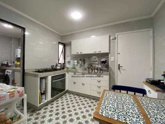Imagem Apartamento com 3 quantos à venda, 125 m² por R$ 1.300.000 - Pompéia - Santos/SP