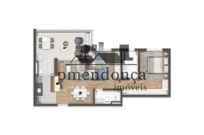 Imagem Apartamento na Vila Romana com 81m², 3 quartos (1 suíte) e 2 vagas